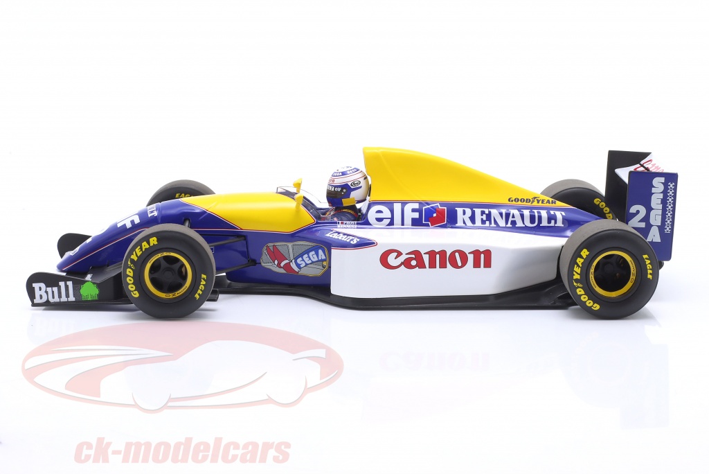 Modellino F1 Gp Replicas 1/18 Williams FW15C 1993 N.2 Alain Prost | Motorsport Maranello