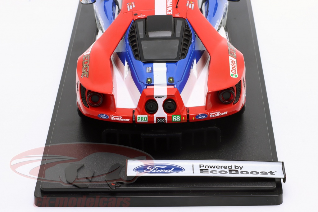 Modèle Réduit FORD GT #68 - 24H Du Mans 2016 - Échelle 1/43 - IXO - Boîte D'origine