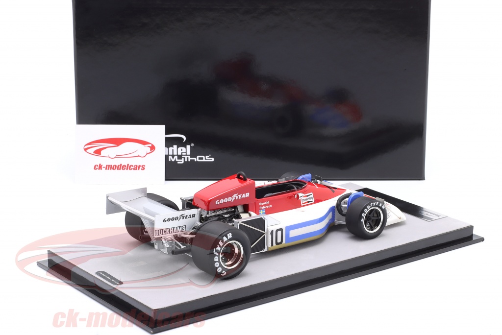 OPO 10 Formula 1 - Modellino 1/24 March 761 Ronnie Peterson 1976 - Ixo Per Hachette, Metallico, OR083