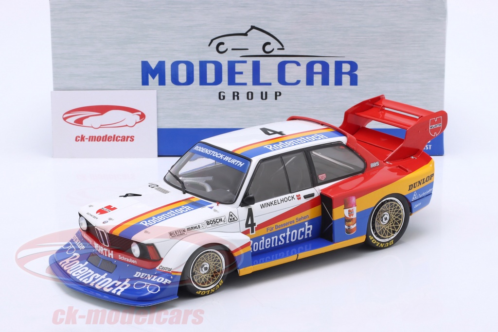 Modelcar Group 118 BMW 320 Gr.5 4 DRM Zolder 1979 M. Winkelhock
