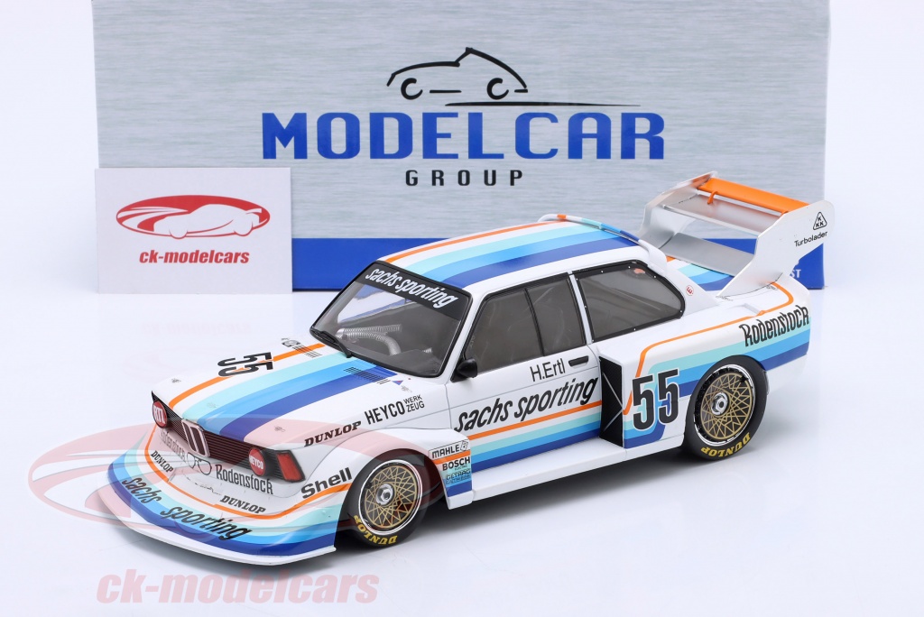 Modelcar Group 118 BMW 320 Gr.5 55 DRM Hockenheim 1978 H. Ertl