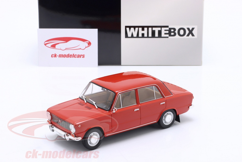 Modèle Réduit Lada 1600 LS Jaune 1976 - Échelle 1/24 - Marque Whitebox - Neuf En Boîte D'Origine
