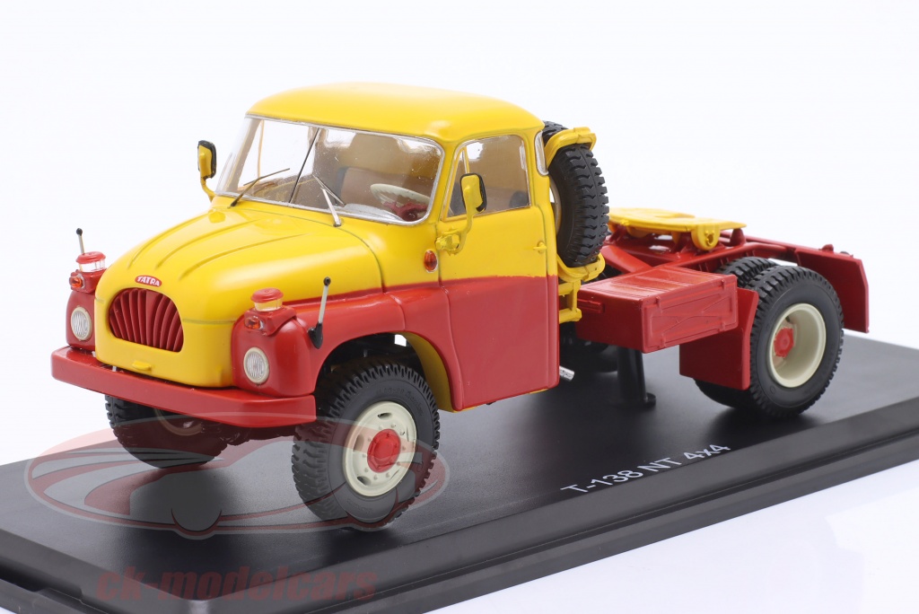 Premium Classixxs 1:43 Tatra T138 NT SZM red / yellow PCL47143 model ...