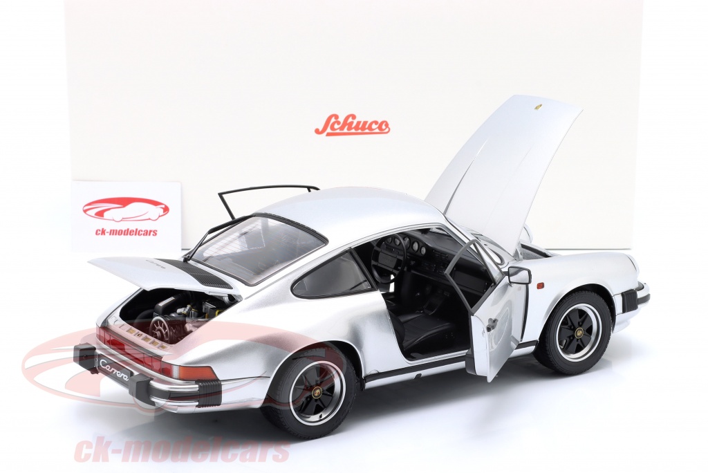 Schuco 1/12 Porsche 911 Carrera 3.2 Coupe シルバー ポルシェ ビック