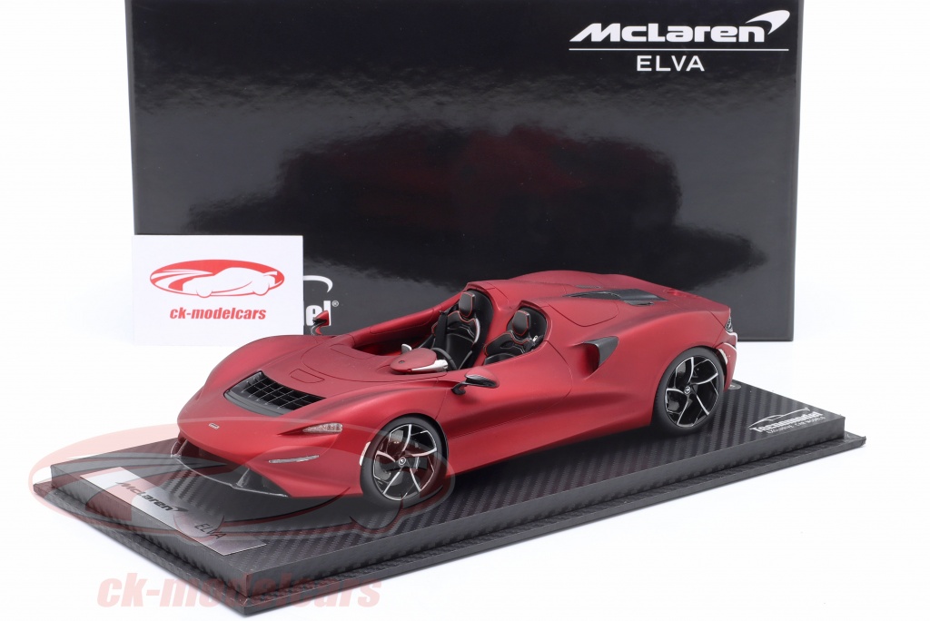 Modèle réduit Mclaren - Elva 2020 - Light Blue 1/18 | Lcd-model