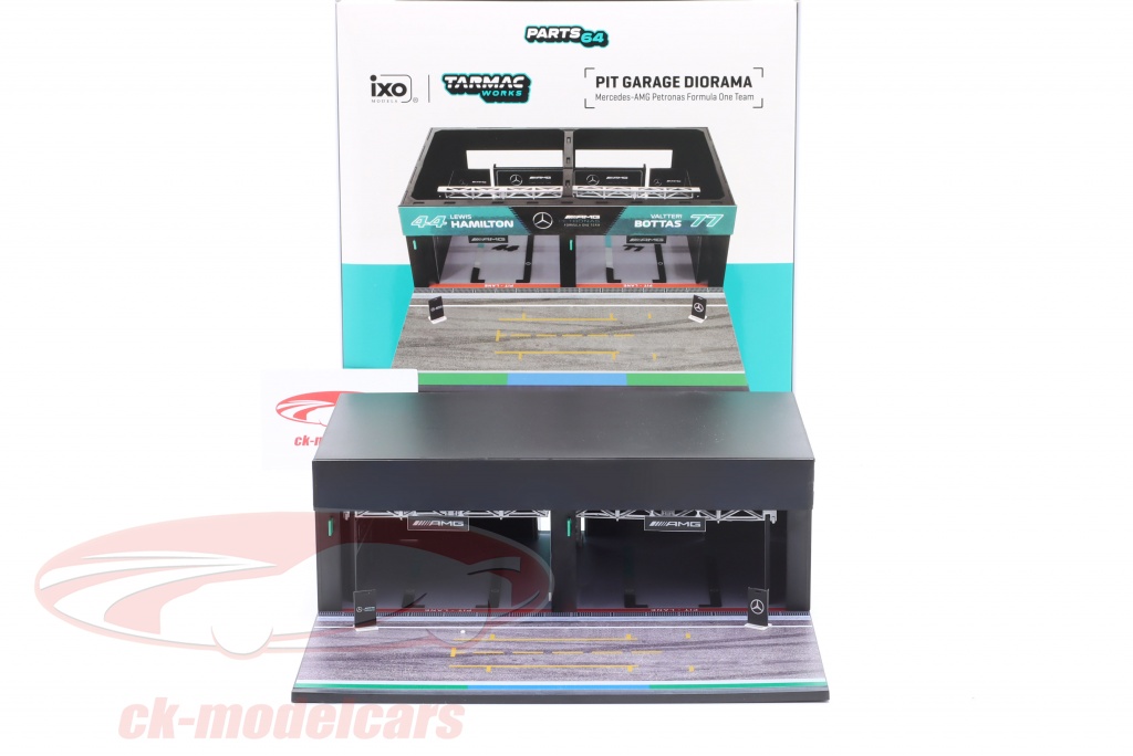 Coffret Clé Plastique 1/64 Autotrade Rare - Mercedes Garage Route - Ancien, Complet Avec Notice