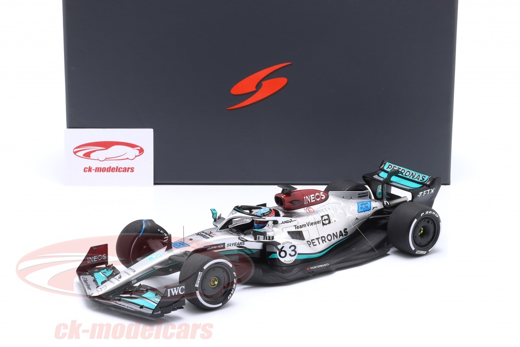 Modèle Auto 1:43 F1 MINICHAMPS Mercedes AMG W10 Bottas Gp Monaco 2019 Diecast
