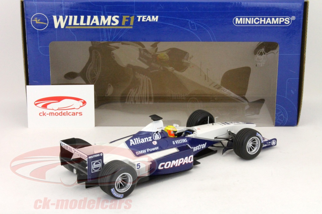 F1 Williams FW22 R.Schumacher 1/18 Hot Wheels - Collection