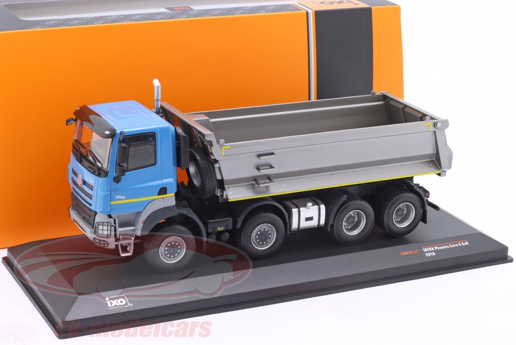 Camion Truck 1:43 Modèle IXO MAN F 8 26.281 Bleu Gris