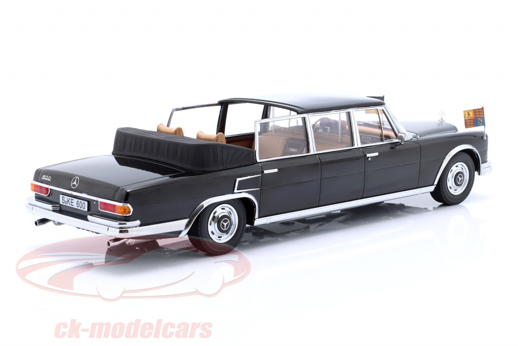 CMF 1:18 Mercedes Benz 600 W100 Nallinger Coupe 1965 - Modello In Resina Usato
