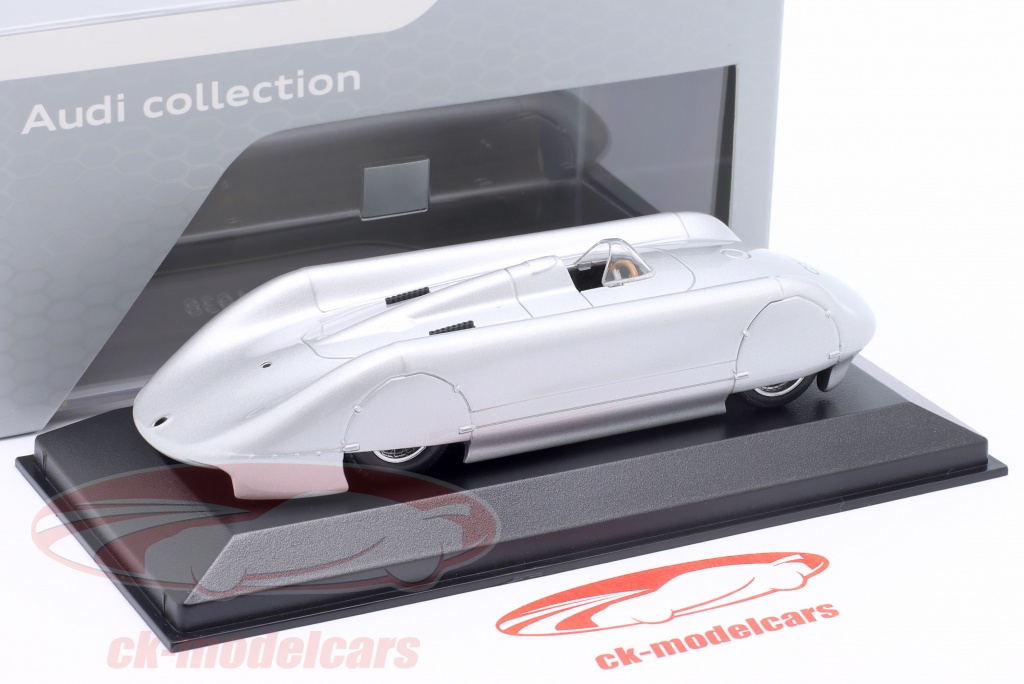 Minichamps 1:43 Auto Union Typ C Rekordwagen 1938 silber 