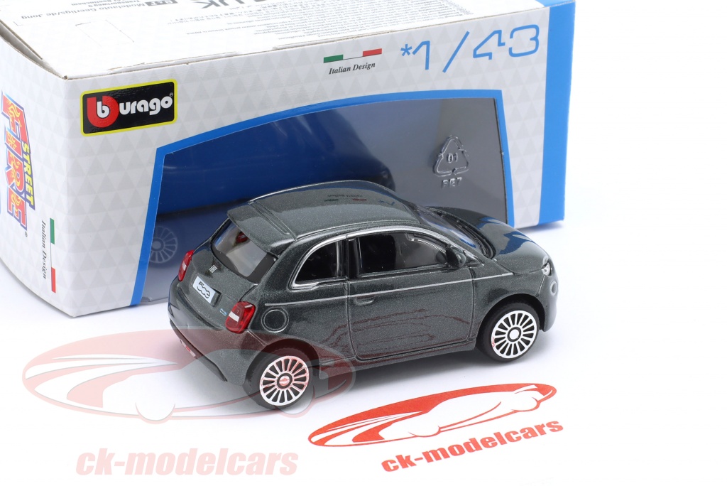 Bburago Fiat 500 La Prima Cabriolet Modellauto - Maßstab 1:43, Sammlerstück Von 2021