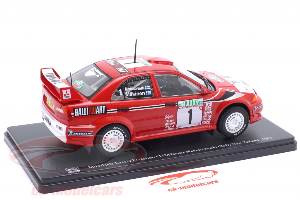 Mitsubishi Lancer Evo VI N°1 - Rallye Catalunya 2000 - Miniature 1/43 Skid