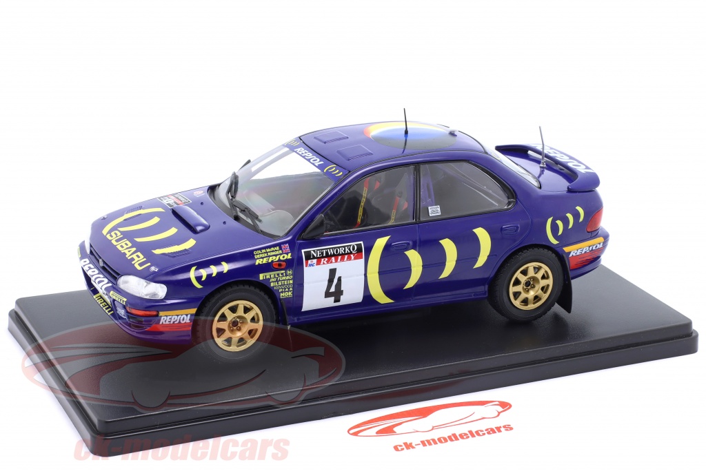 Subaru Impreza Gr. A #4 C. McRae / D. Ringer L-555 BAT - RAC Rallye 19 – Racecom Shop