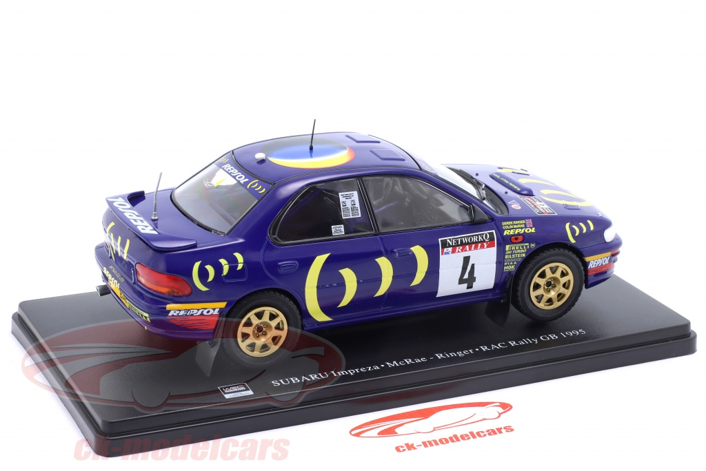 Altaya 1:43 Subaru Impreza Colin McRae Rallye 1995 (Neu und originalverpackt) in Reconvilier für