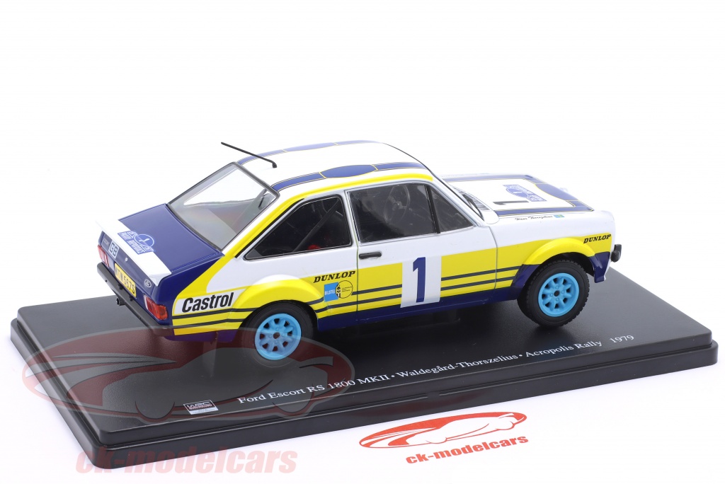 Rallye Monte Carlo 1981 A.Vatanen / D.Richards Ford Escort RS 1800 MKII Abandon - Engine