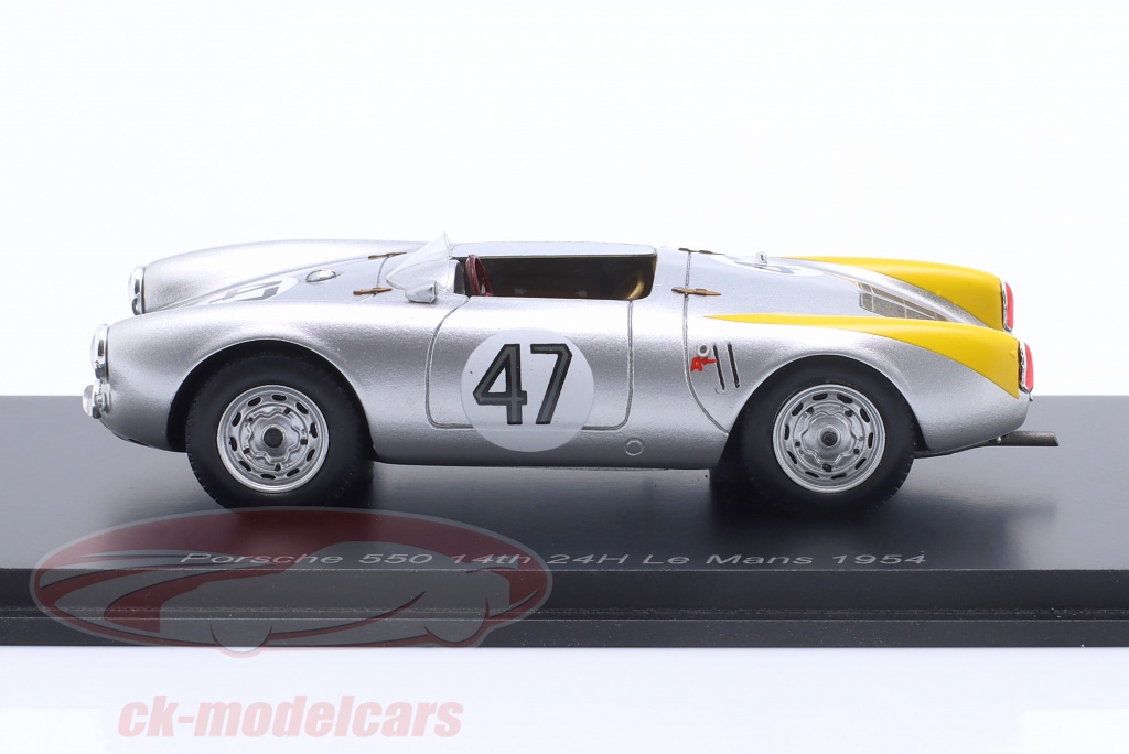 SPARK-MODEL S9708 Porsche 550 #41 Le Mans 1954 Herrmann - Polensky 1/43 SPARK-MODEL S9708 Porsche 550 #41 Le Mans 1954 Herrmann - Polensky 1/43