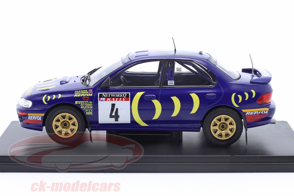 SUBARU IMPREZA Č.4 TOUR DE CORSE 1995 C.McRAE - D.RINGER