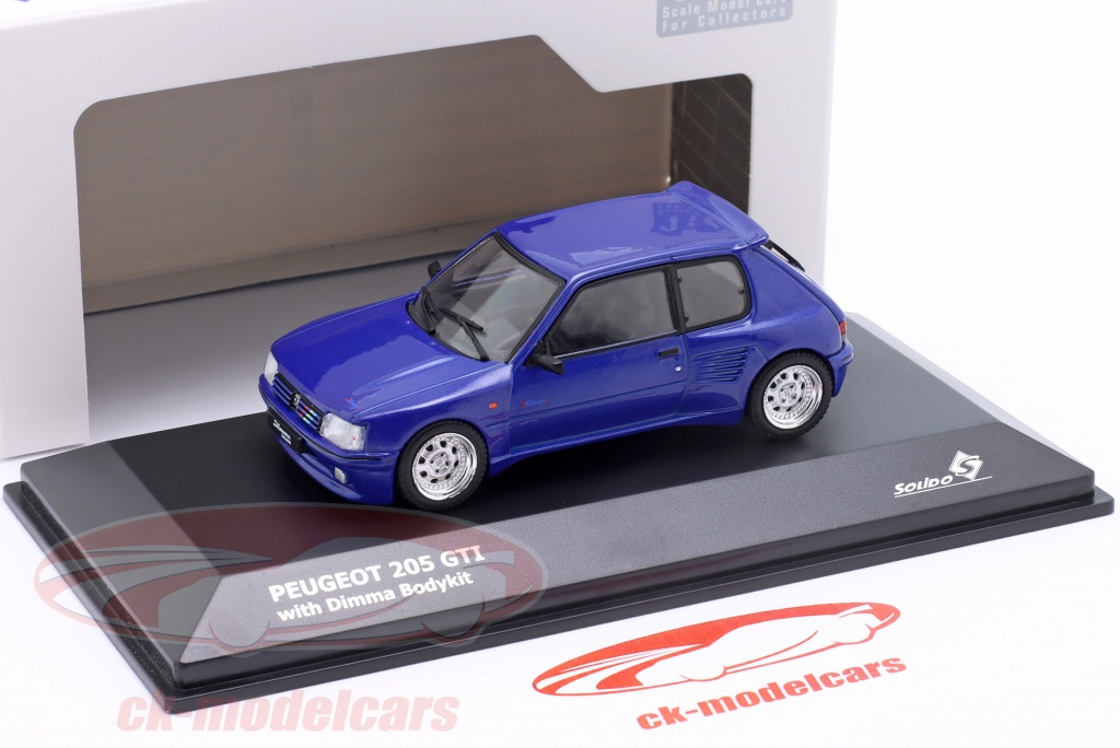 Miniature JPS Résine 1/43 - Peugeot 205 XA Multi Durisotti Gruau - Occasion