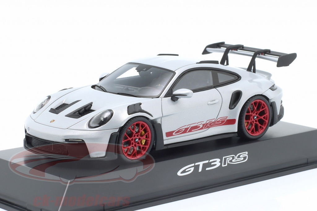 Spark 1:43 Porsche 911 (992) GT3 RS アイスグレー メタリックな