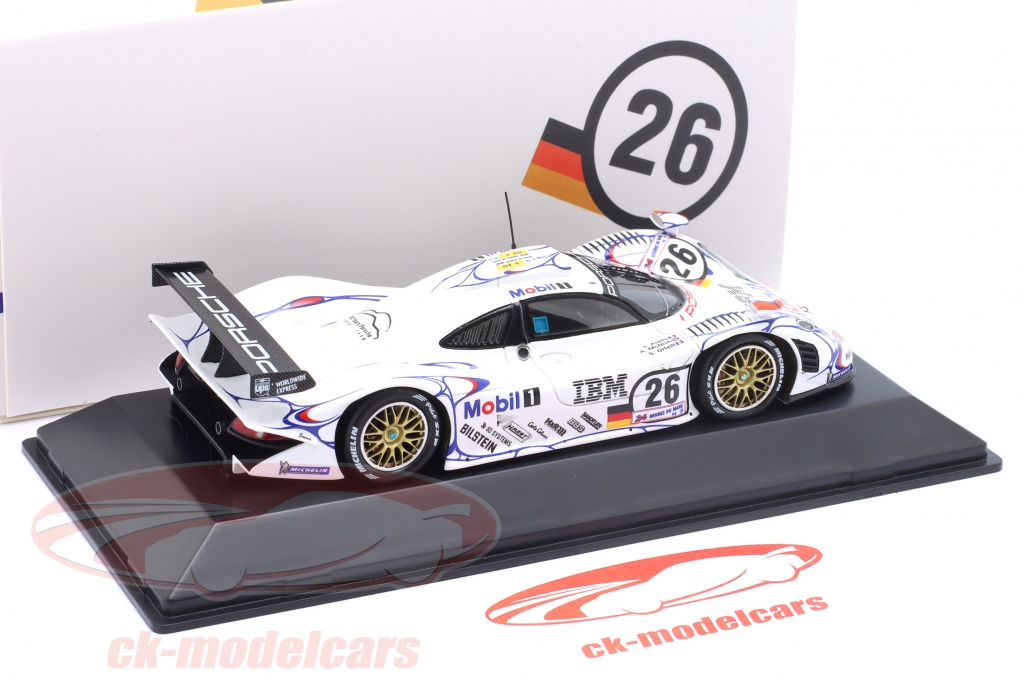 Minichamps 1/43 Porsche 911 GT1 Le Mans 1997 Rook Team Ortelli Mcnish 430976632