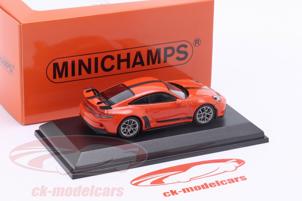 Mini Gt Porsche 911 992 Carrera 4S Lava Arancione MGT00371 1/64 - Foto 5