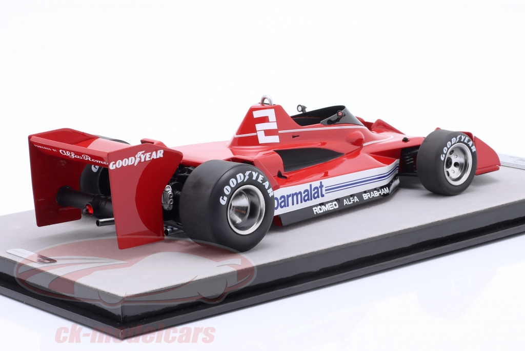 TECNOMODEL BRABHAM ALFA Romeo BT45C Lauda Test Paul Ricard 1978 1/18