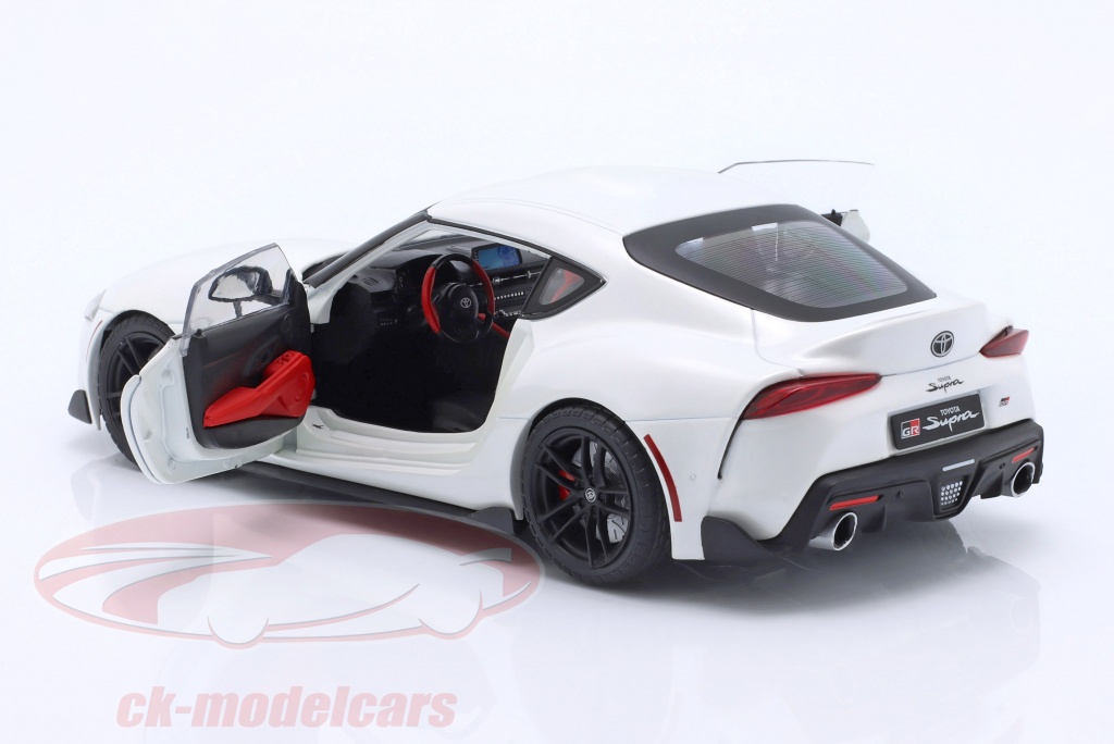 Solido 1:18 Toyota GR Supra year 2023 pearl white S1809002 model car ...