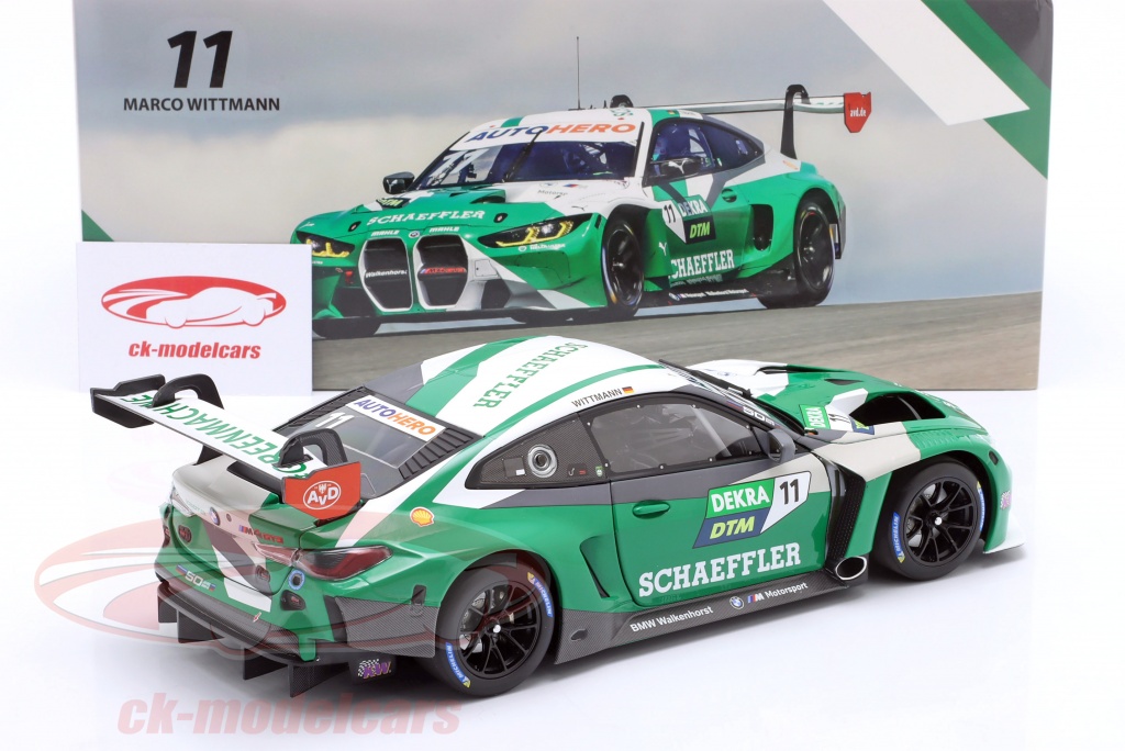 Minichamps BMW M4 GT3 N°11 Wittmann - Sport Mécanique DTM 2022 - Échelle 1:18