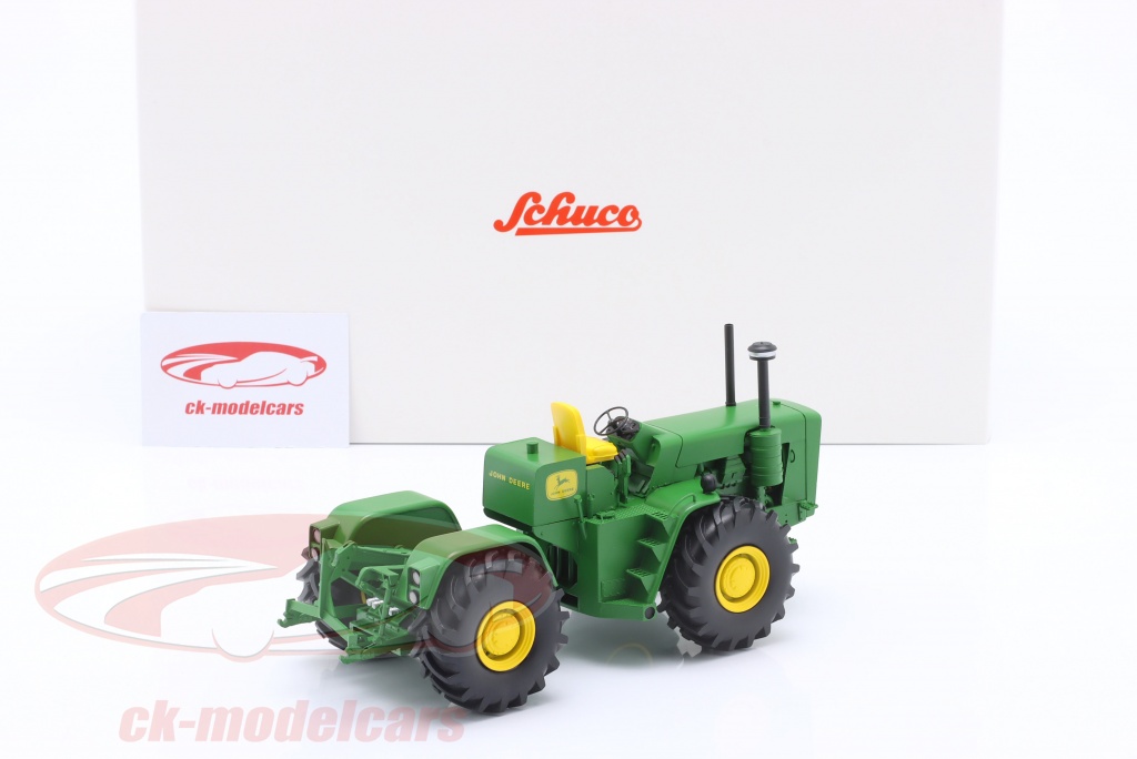 Tracteur Schuco John Deere 7520 1/32 - Modèle Résine Vert - Sch9165