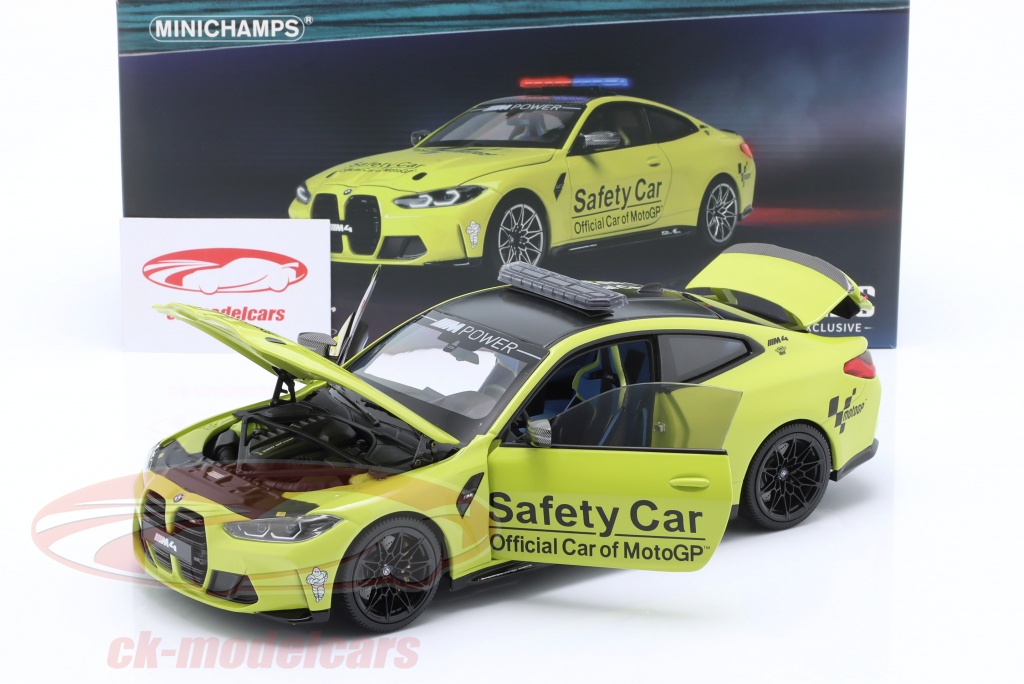 Minichamps 1:18 BMW M4 Safety Car MotoGP 2020 yellow 113020126  