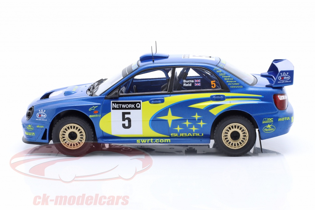 AUTOART 1/18 SUBARU Impreza WRC 2001 Burns/Reid EUR 225,00 - FR