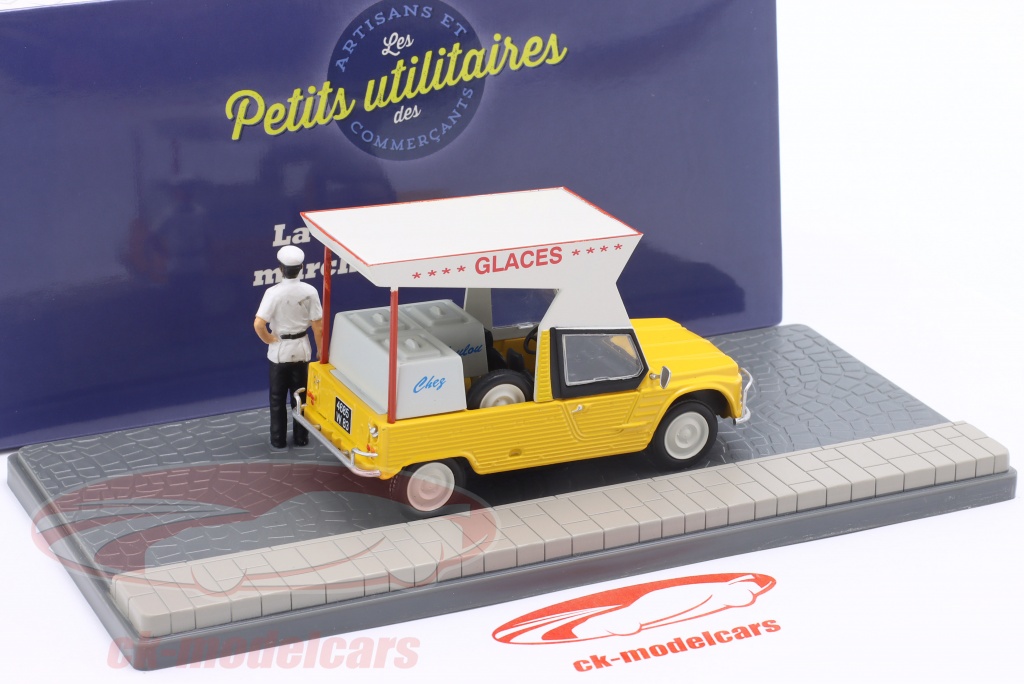 1/43 CITROEN DS STAND CORBEILLE SALON DE PARIS 1955 A COLLER A PEINDRE | Vroom Models