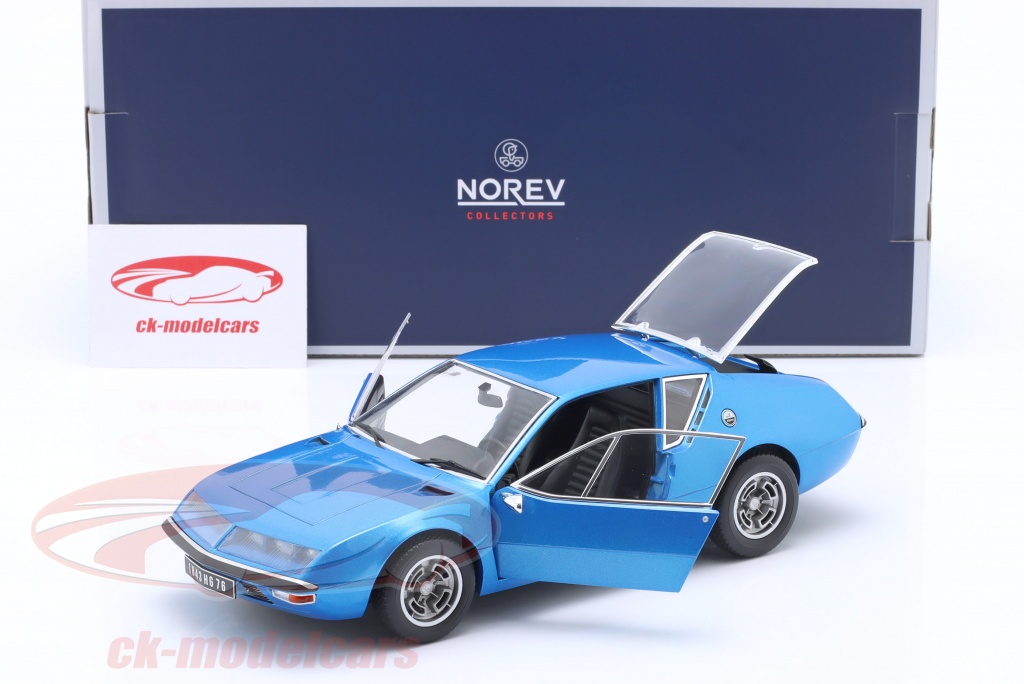 Renault Australe NOREV 1 18 RENAULT ALPINE A310 1600 VE 1972 Bleu-métallique EUR 238,38