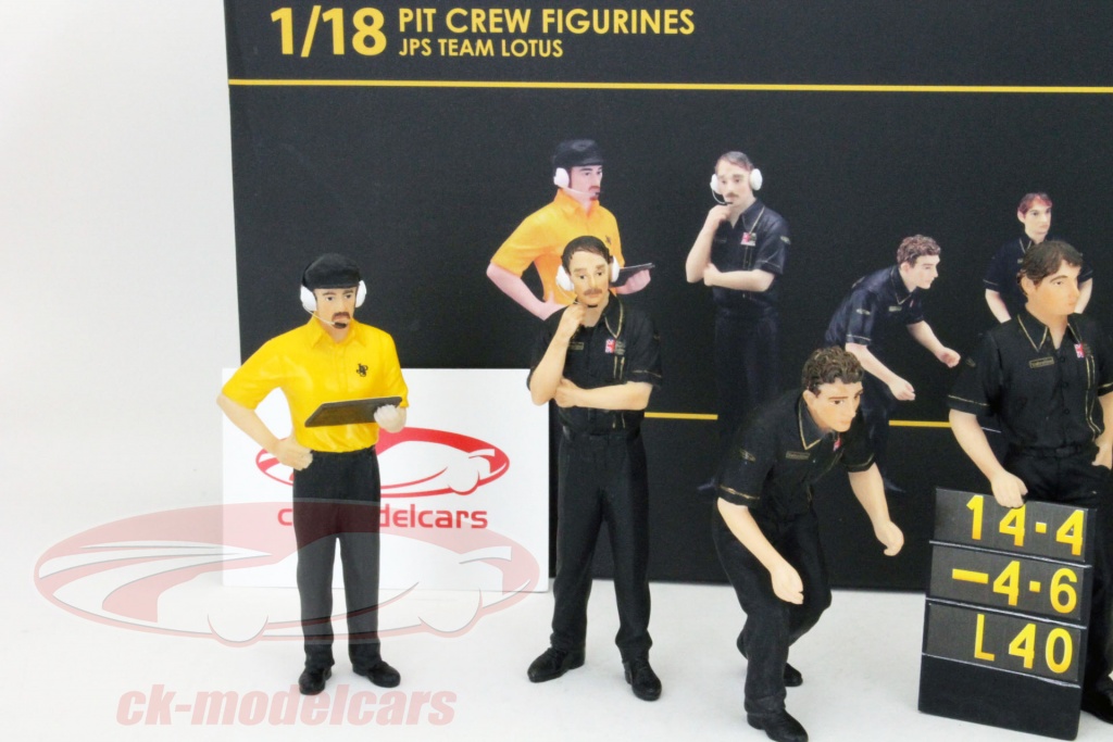 Miniature Spark 1/43 - Hélico Bell Ranger John Player Lotus F1 1982 - Colin Chapman