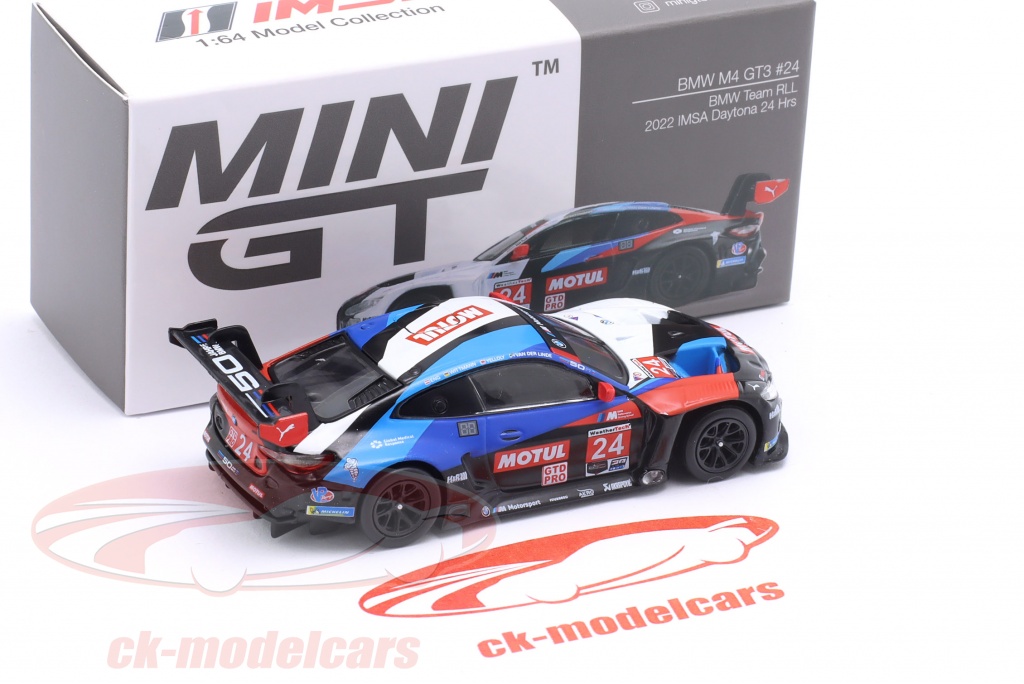 Modellino Auto Mini GT 1/64 Bmw M4 GT3 Schuberth Motorsport DTM Champion 2022 31 S Van Der Linde