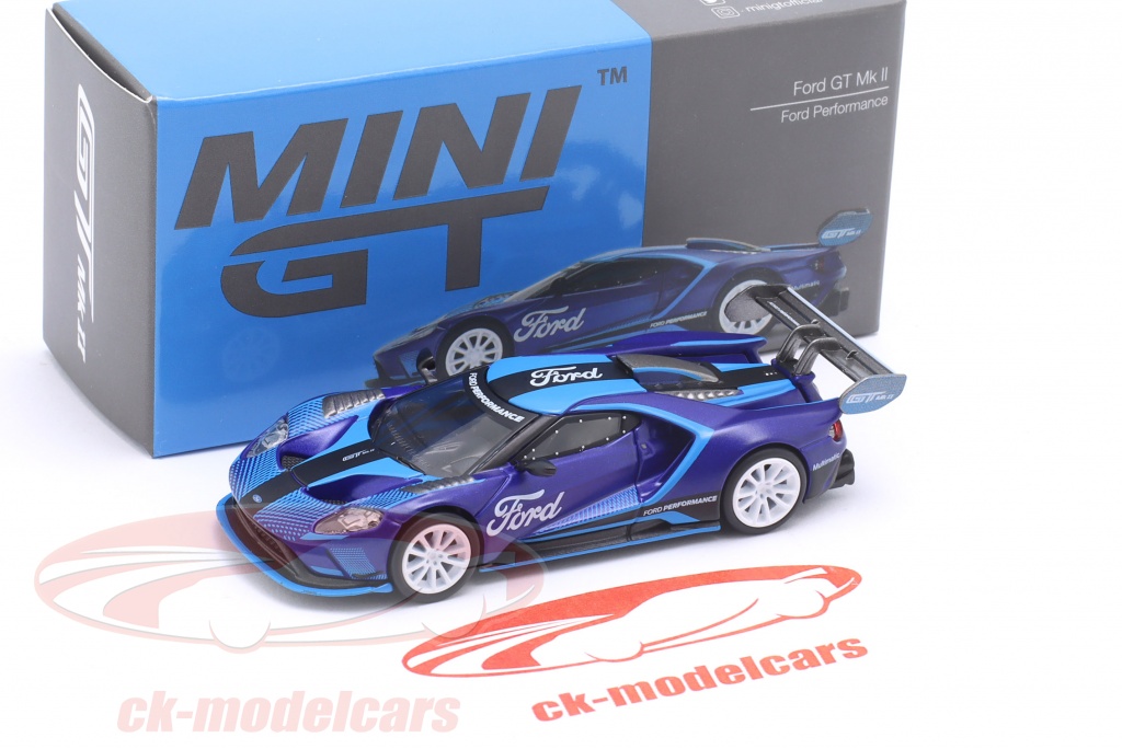 Modellino in miniatura Shelby GT 350 1/64 Greenlight blu No.356 La Modellino in miniatura Shelby GT 350 1/64 Greenlight blu No.356 La