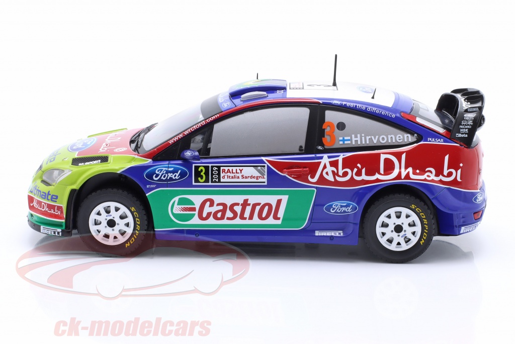 1/43 IXO RAM473 Ford Focus WRC 2011 Swedish Rally Hirvonen £16 plus post
