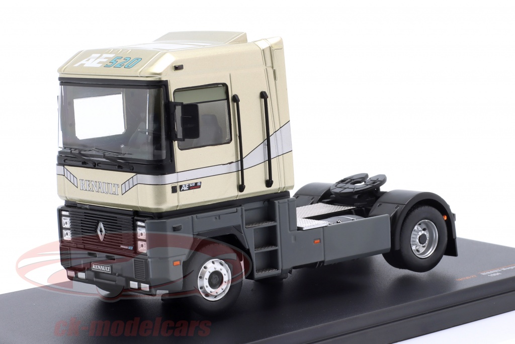 Modellino IXO 1:43 Renault Magnum AE 520 Ti 1994 Beige – Camion Da Collezione – Nuovo