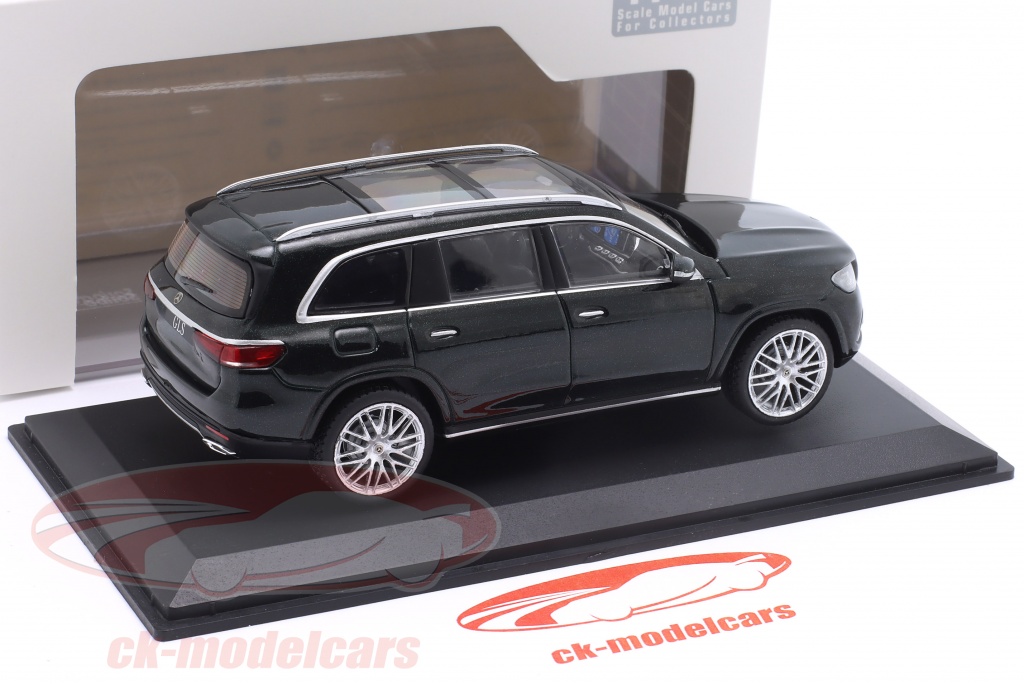 Solido 1:43 Mercedes-Benz GLS (X167) dark green with AMG rims 