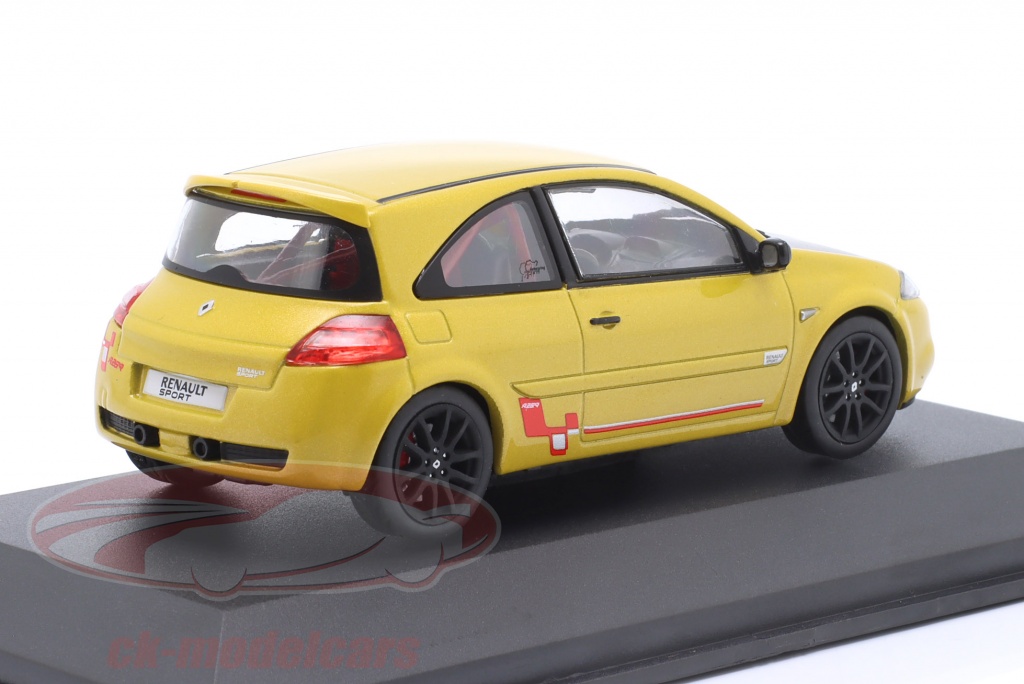 Voiture Miniature Renault Megane 2 R26-R Liquid Yellow 1/43