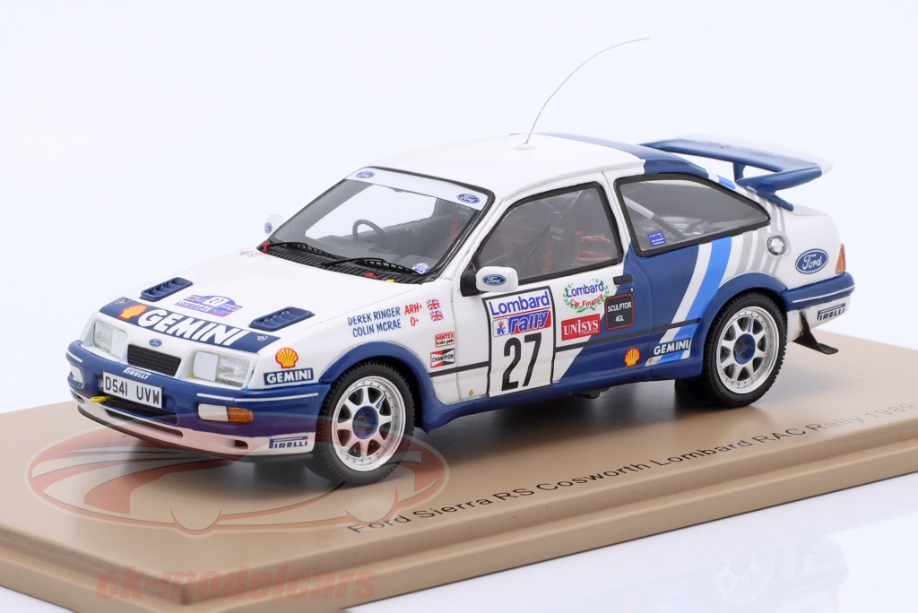 SPARK 1/43 - Ford Sierra Rs Cosworth - Rallye Lombard Rac 1989 S8708 EUR 84,95 - FR