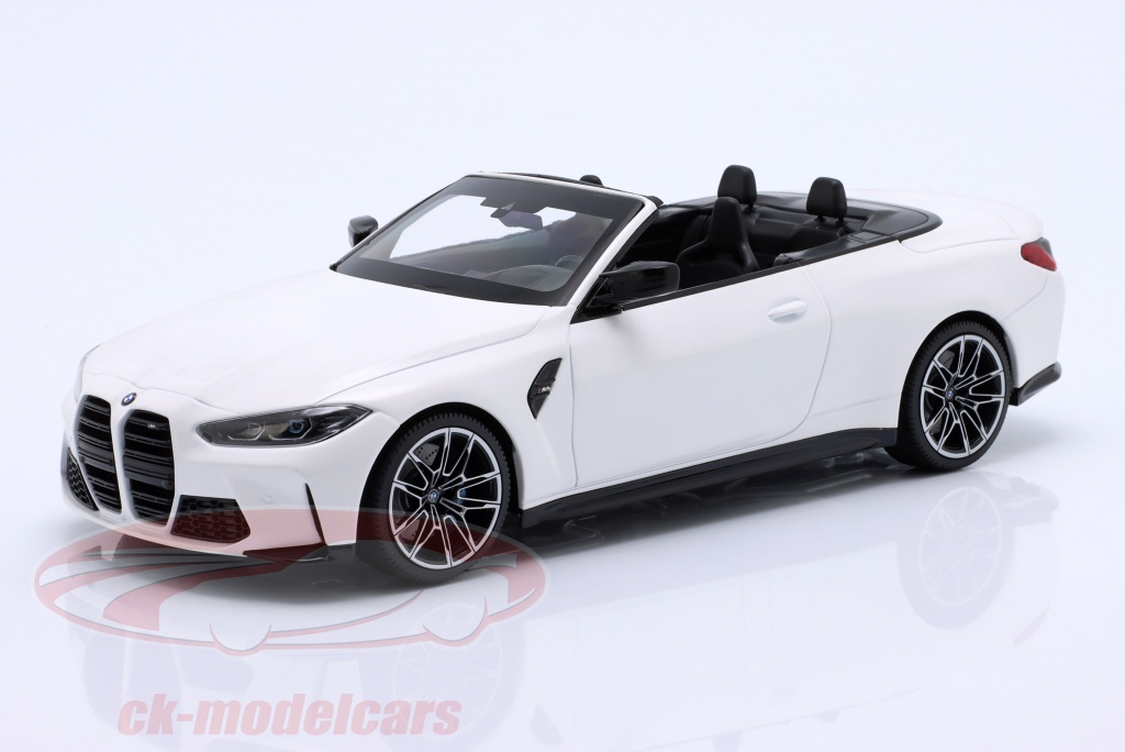 Minichamps 1:18 BMW M4 Cabriolet (G83) Baujahr 2021 weiß 155021031 