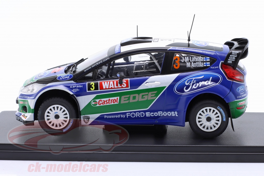 RD8 voiture 1/43 IXO Direkt Rallye : FORD FIESTA RS WRC Monte Carlo 2015 Evans e RD8 voiture 1/43 IXO Direkt Rallye : FORD FIESTA RS WRC Monte Carlo 2015 Evans e