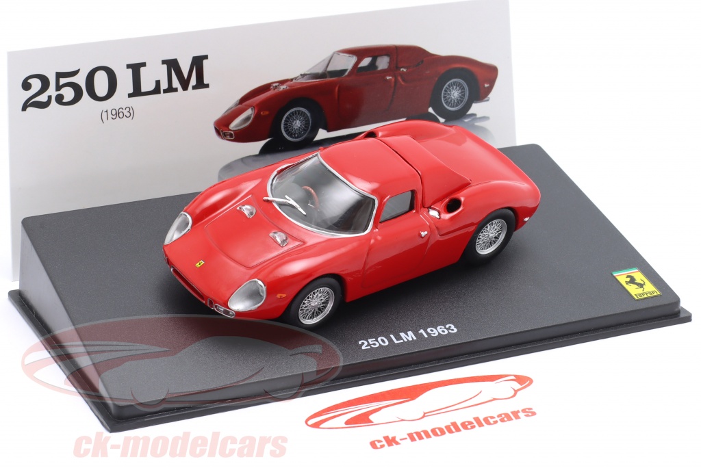 Voiture 1/43 OPO Ferrari 250 LM 1963 - Modèle Réduit Métal GT076