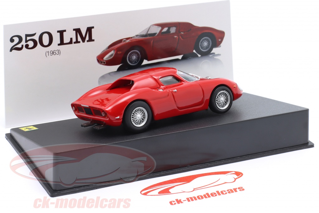 BBR 1/43 Ferrari 250 LM 24 Hours Le Mans 1968 Red No. 20 BC26 - Paddock Collection