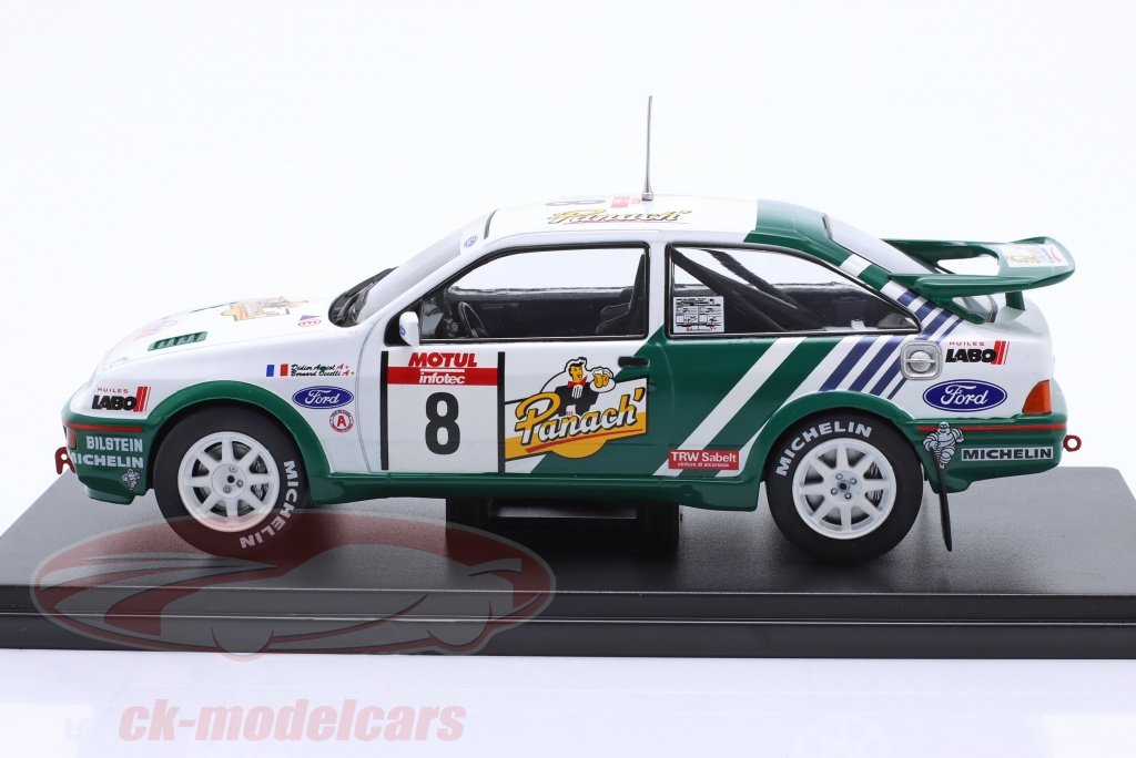 FORD SIERRA RS COSWORTH vainqueur rallye Tour de Corse 1988 1/18 Solido FORD SIERRA RS COSWORTH vainqueur rallye Tour de Corse 1988 1/18 Solido