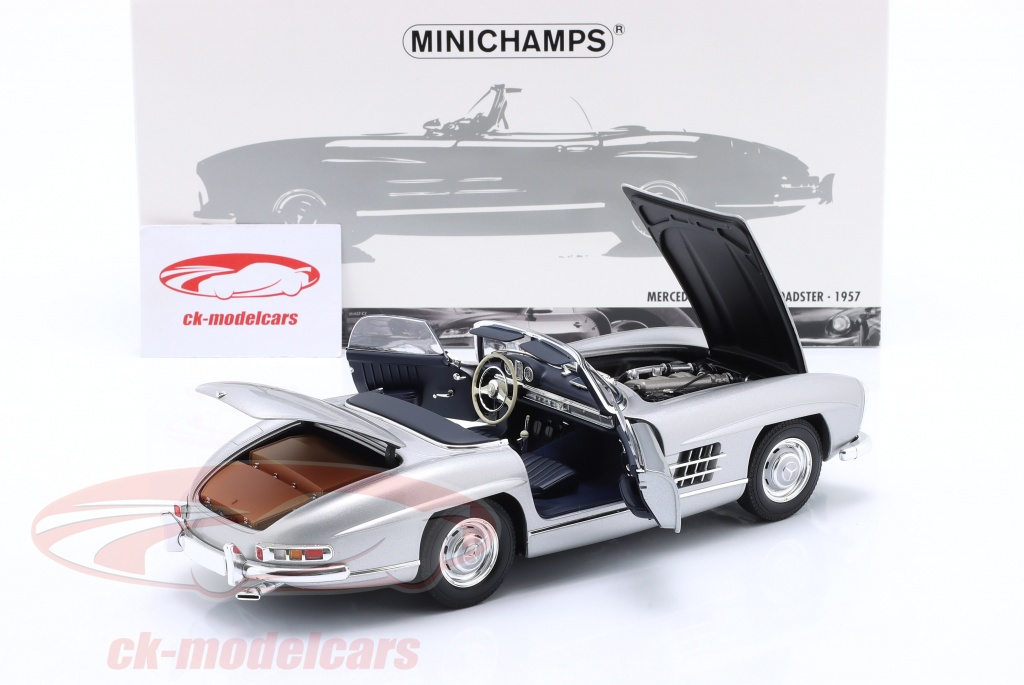 Minichamps 1:18 Mercedes-Benz 300 SL Roadster (W198) 建設年 1957 