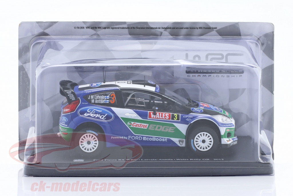 Modèle Réduit Altaya 1/43 Ford Fiesta RS WRC #3 - Rallye Du Portugal 2011, Mikko Hirvonen - Occasion