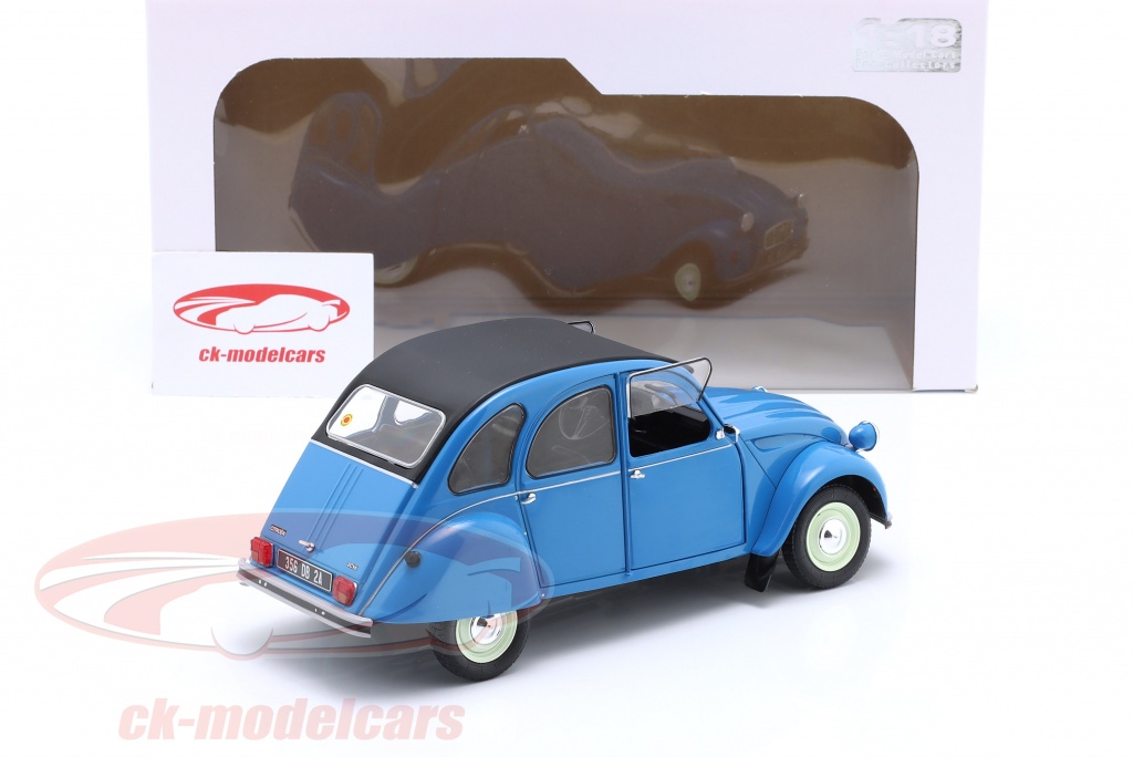 Solido 1:18 Citroen 2CV6 Année de construction 1982 bleu S1805026